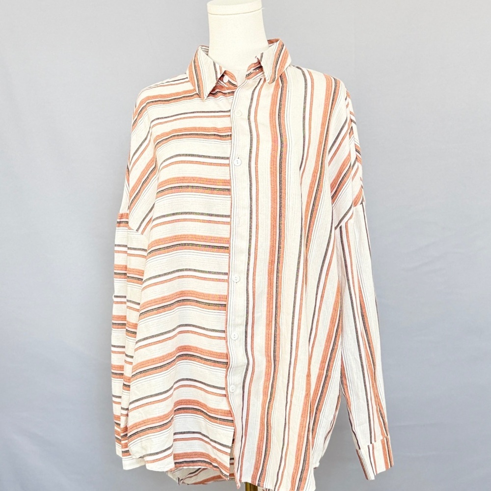 Classic Collar Neckline Relaxed Effortlessly Stylish Button Down Shirt